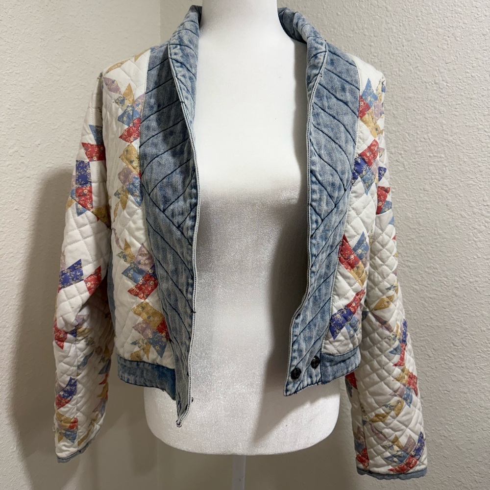 Blank NYC Multicolor Quilted Jacket
